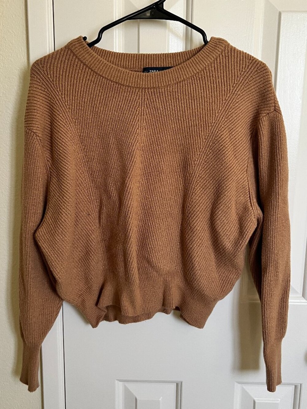 ZARA Women Sweater 5536/112, Brown, Size S
